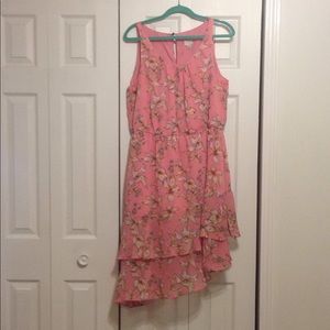 Floral chiffon sundress
